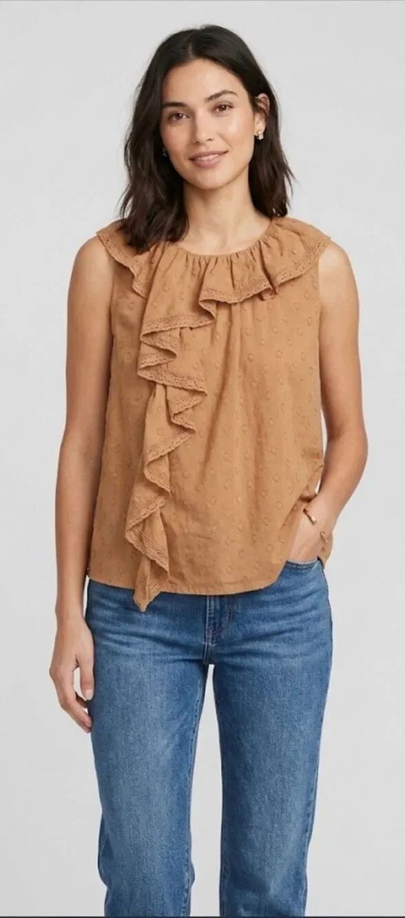 ULLA JOHNSON Thalia Top in Peony NWT Size 2